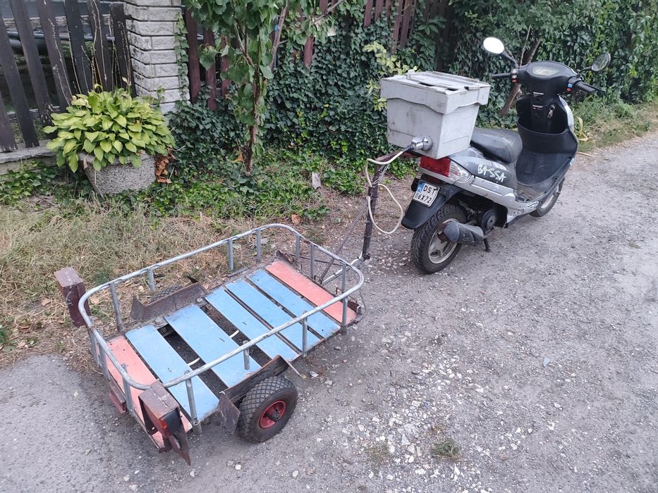 Przyczepka do roweru motoroweru