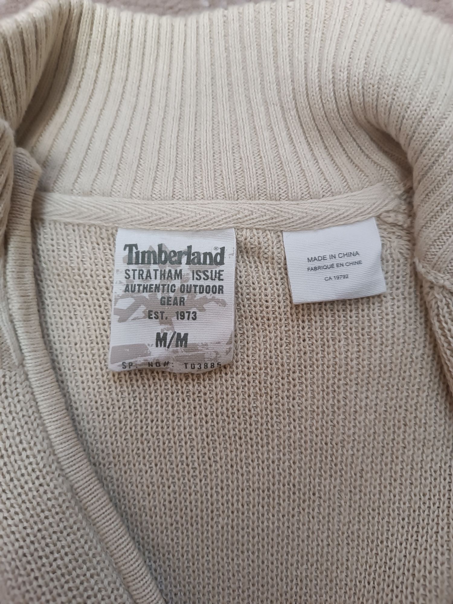 Светр zip Timberland