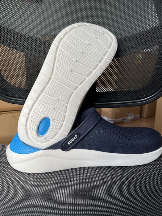 Крокси LiteRide Crocs navy сині чоловічі і жіночі