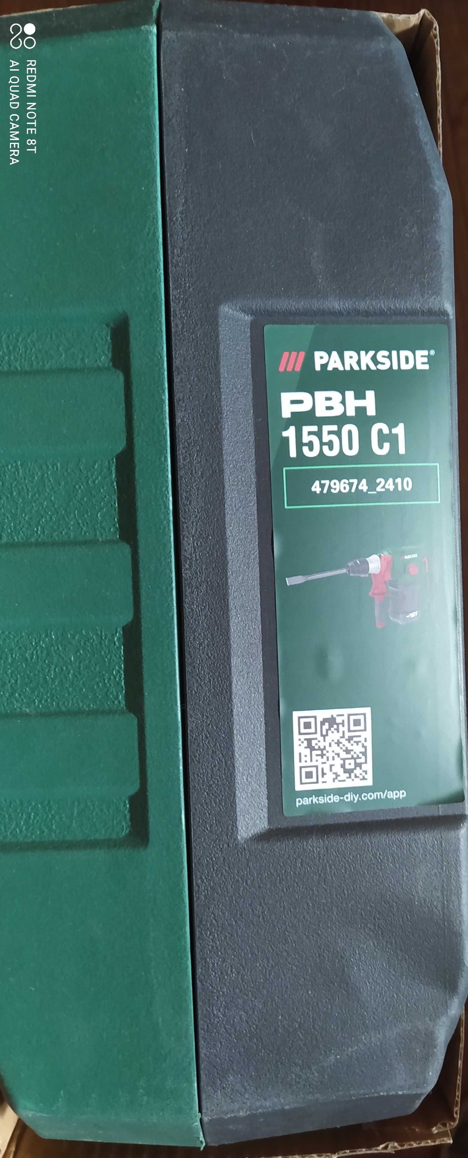Młotowiertarka udarowa, 1550 W, PBH 1550 C1 PARKSIDE