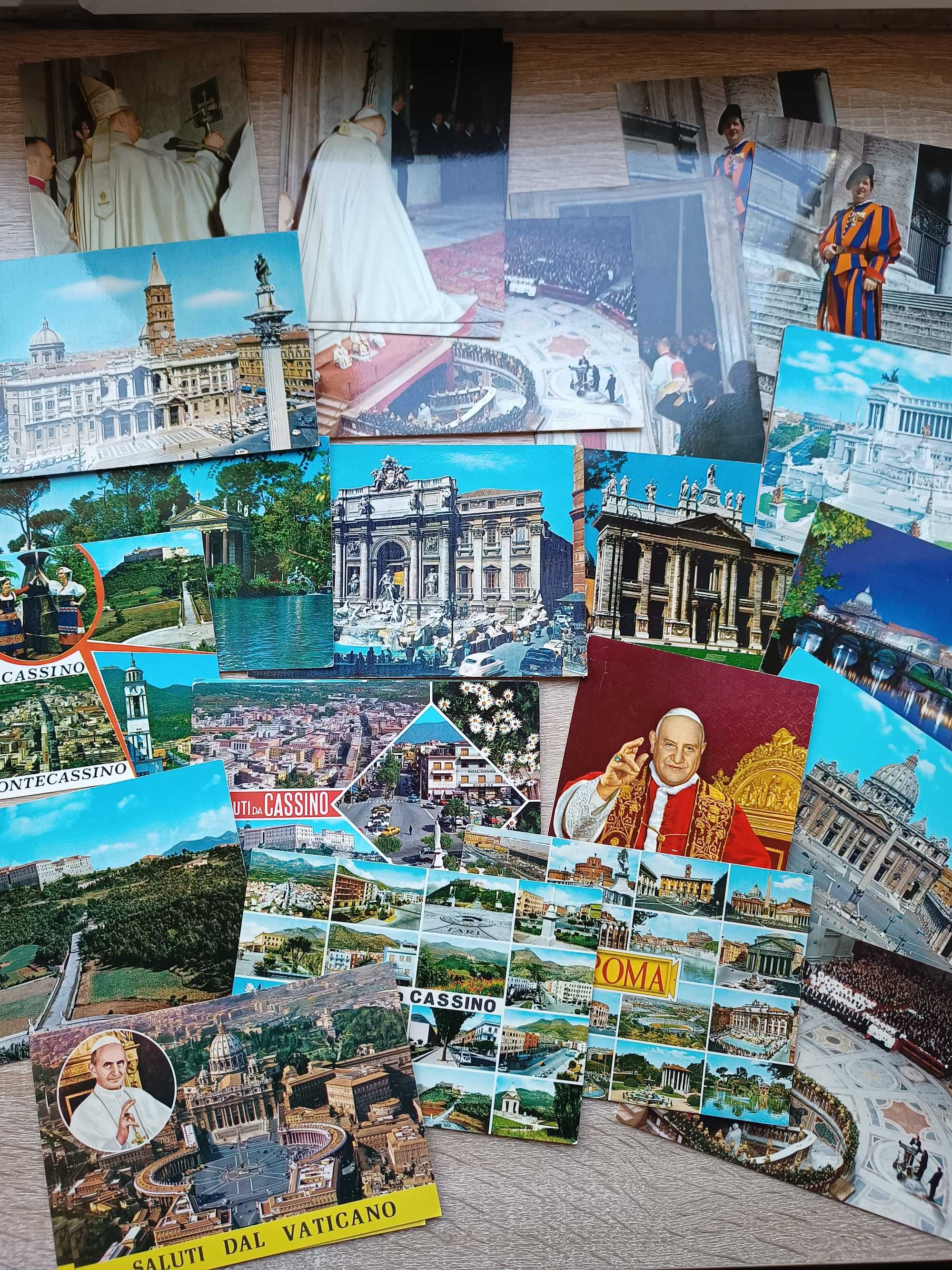 Pocztówki z Rzymu w 4 zestawach -Vintage