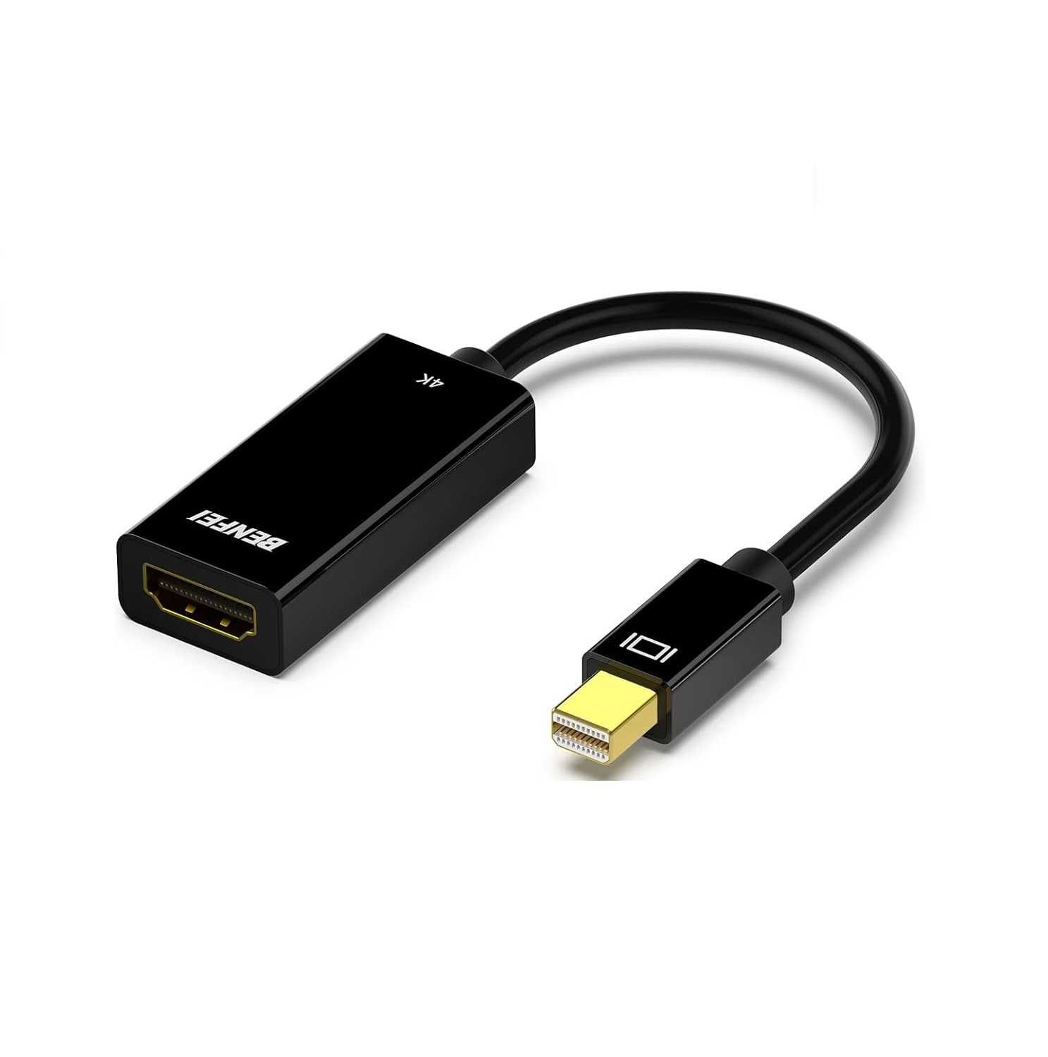 Адаптер BENFEI Mini DisplayPort to HDMI 4K 0.15м черный