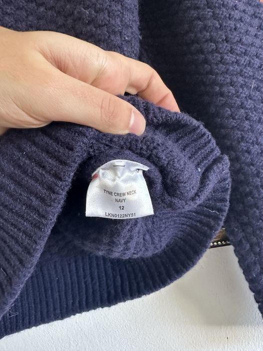 Теплый свитер Barbour из шерсти шетландских овец Размер 12