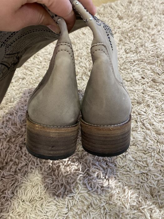 +ПОДАРУНОК Чоботи казаки сапоги шкіра kennel & schmenger 38