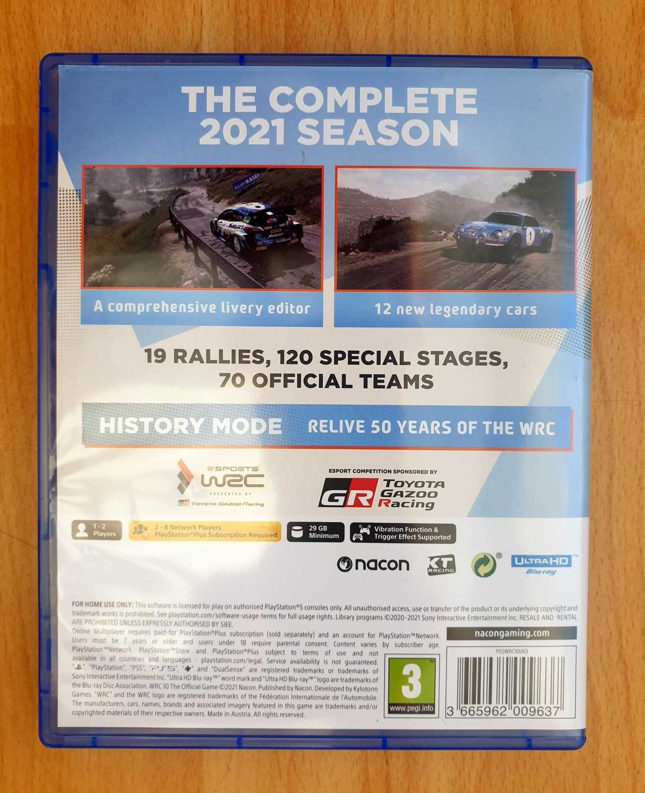 WRC 10 na PlayStation 5 PS5 wersja PL