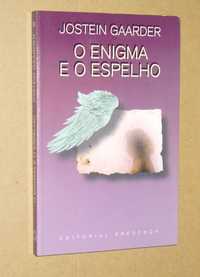 O Enigma e o Espelho - Jostein Gaarder - 1997 - Presença - capa mole