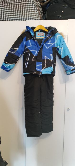 Дитячий зимовий костюм (куртка+напівкомбінезон)