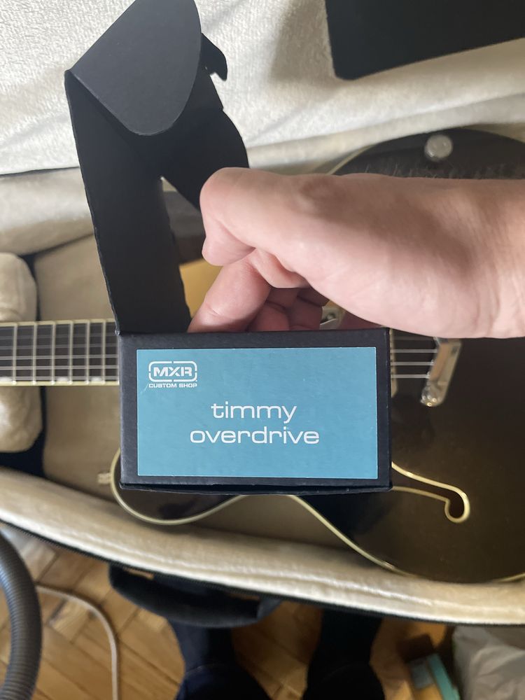Mxr timmy, прозорий овердрайв з натуральним звуком