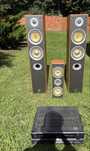 Zestaw audio Onkyo + kolumny Mission