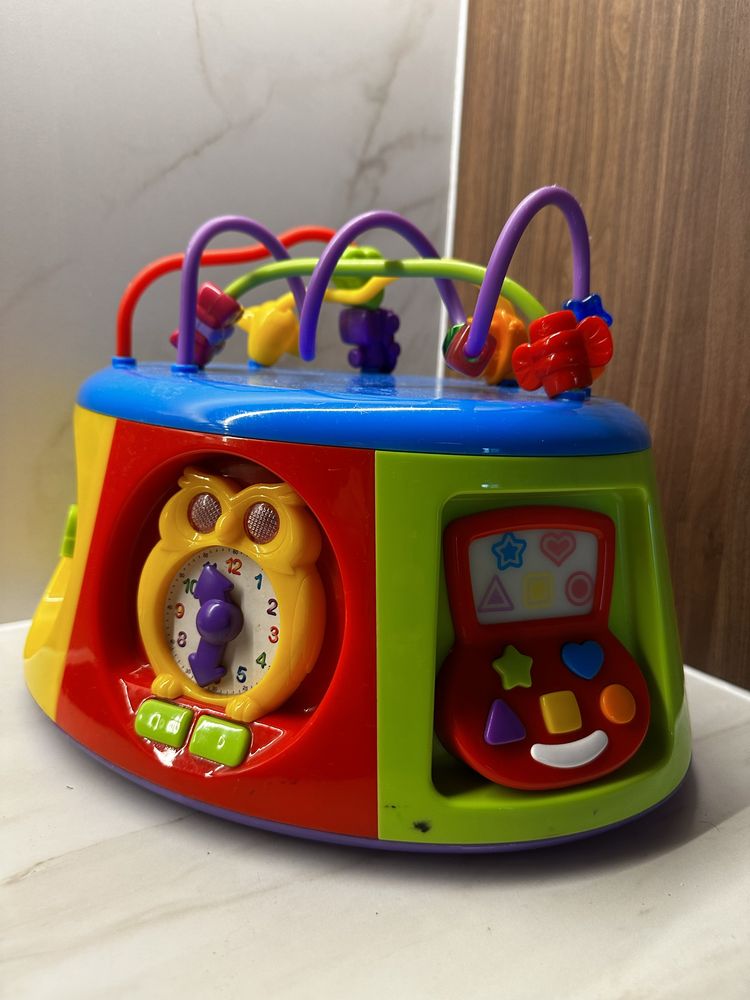 Игровой центр Kiddieland/кубики Fisher price фишер прайс яркие