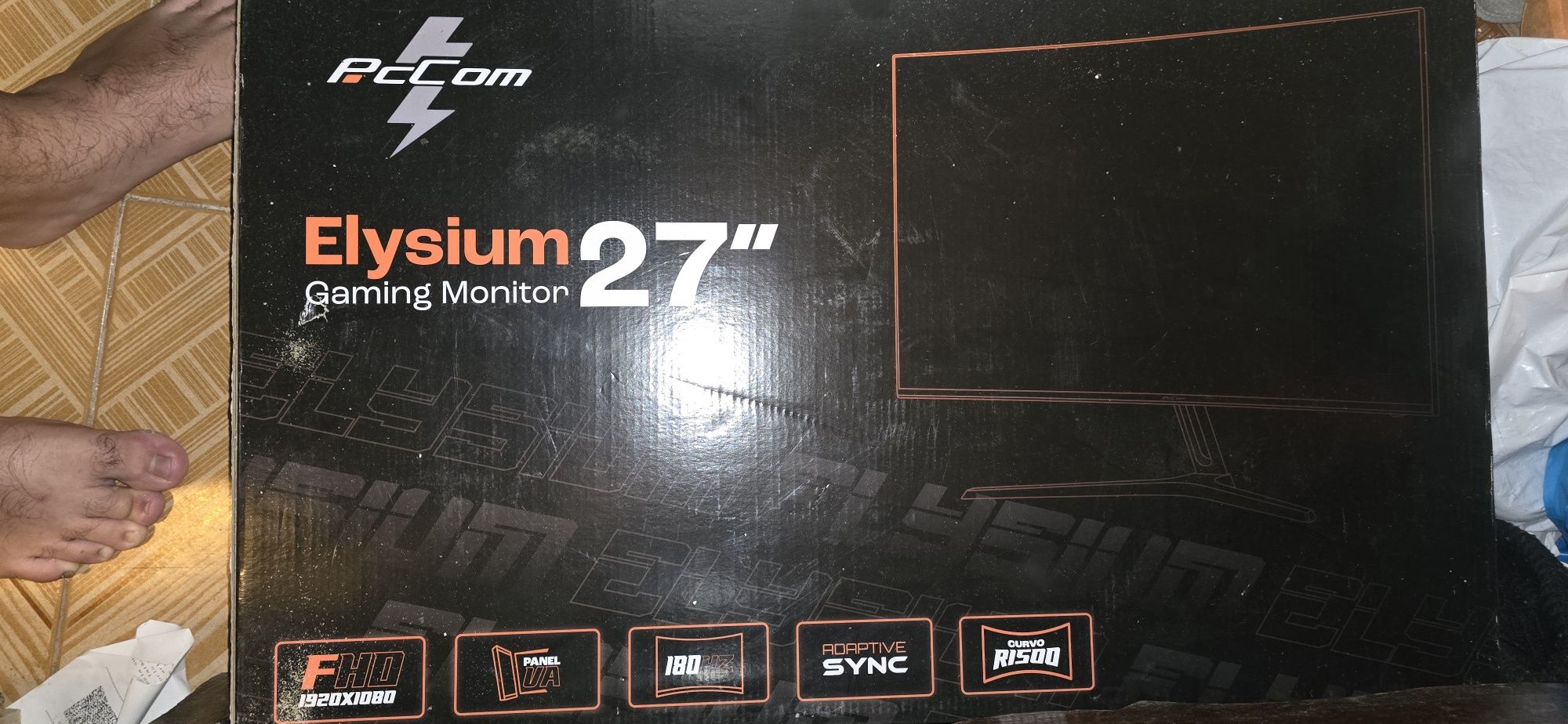 Monitor curvo 180hz