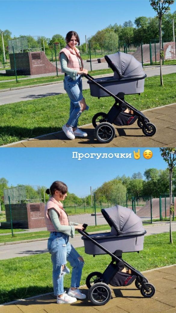 Коляска 2в1 Carrello Ultimo CRL-6518 Cool Grey