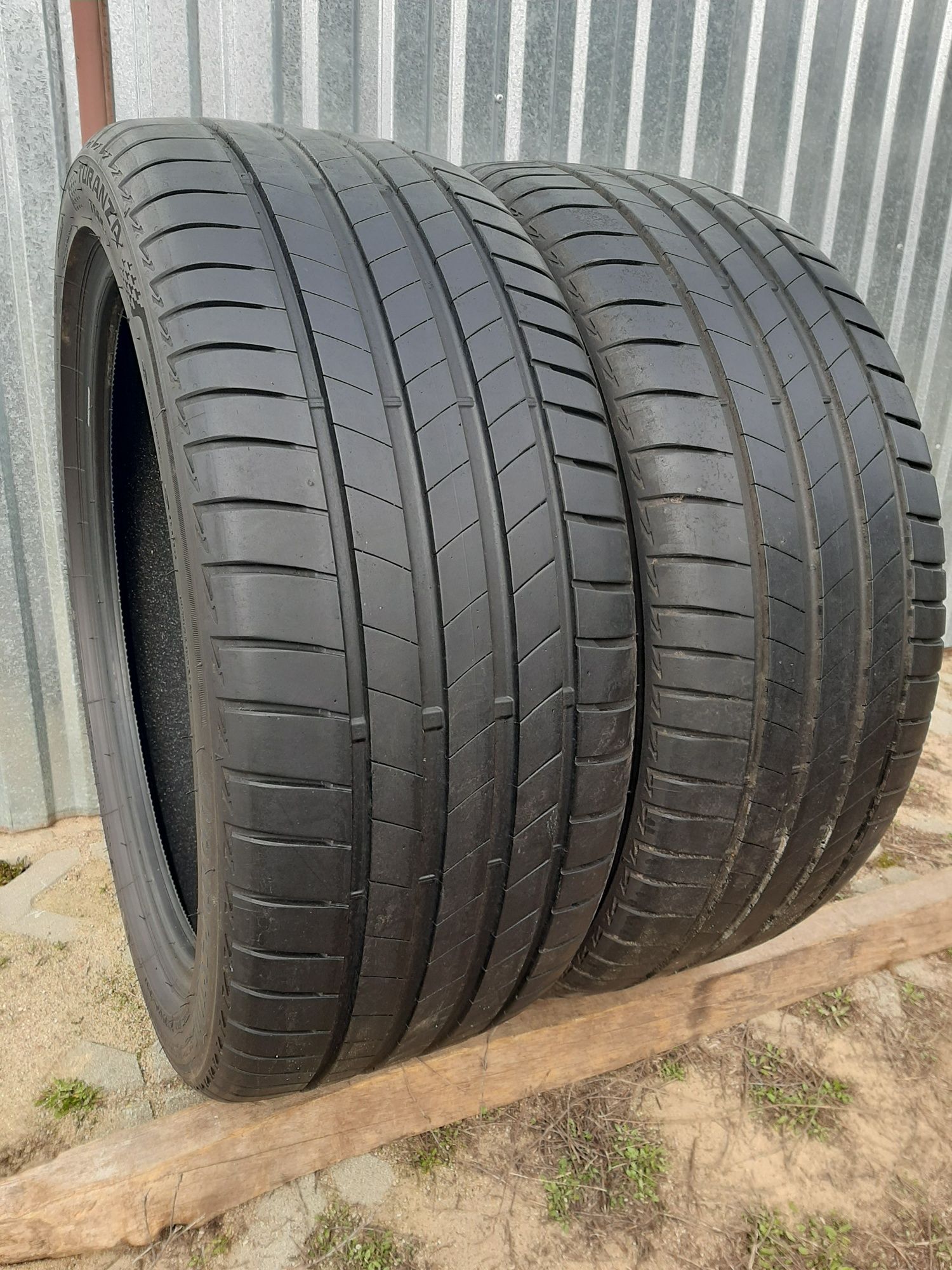 2x Opony letnie 255/40R20 Bridgestone Turanza T005 A0 / 2019r / 6mm
