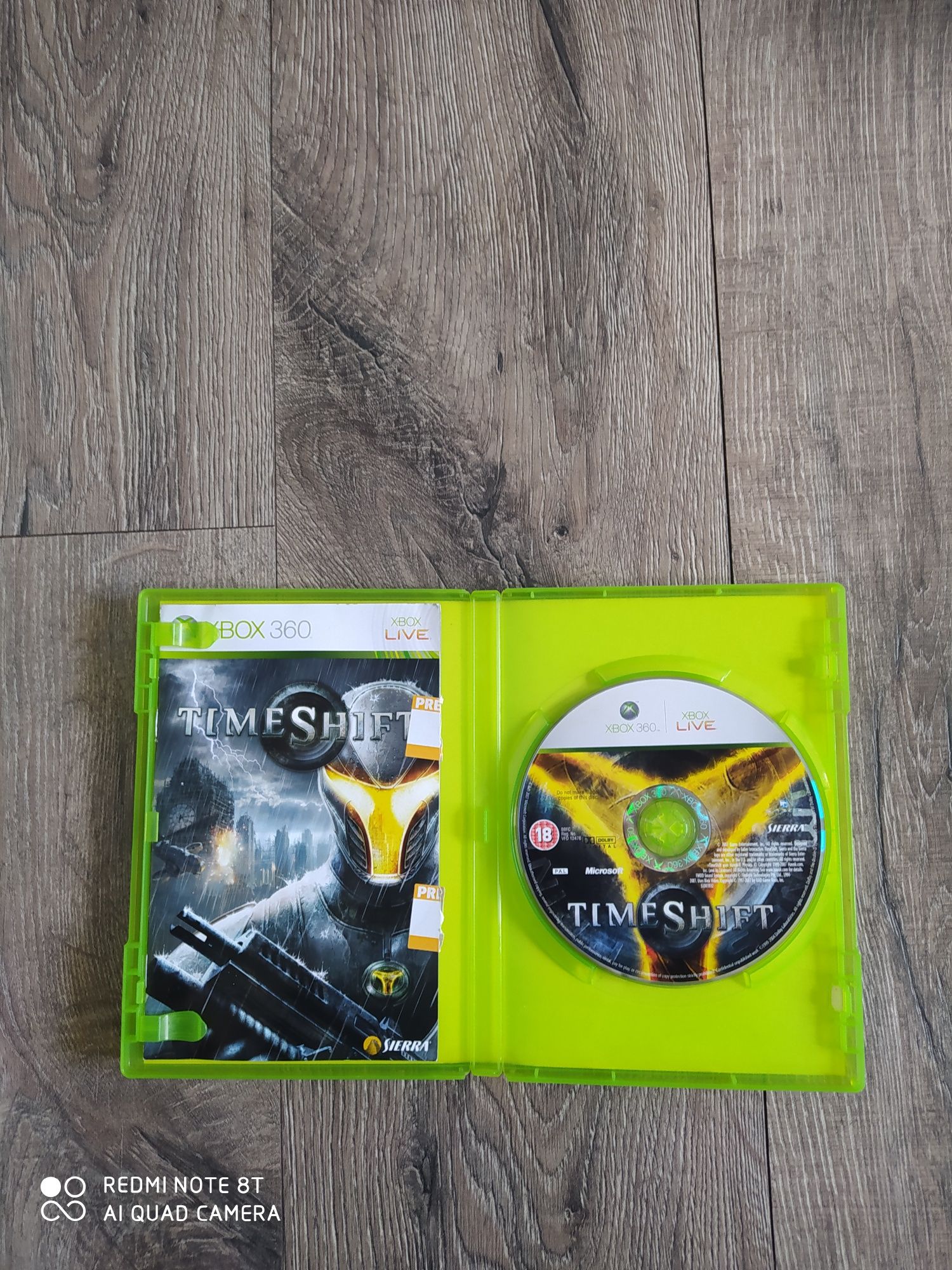 Gra Xbox 360 TimeShift Wysyłka