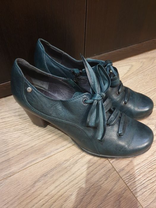 Туфли осенние кожаные