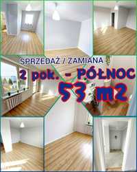2 pokoje, 53 m2, PRYWATNIE ! ul. Staszica, balkon!