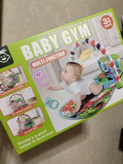 Розвиваючий килимок НОВИЙ baby gum