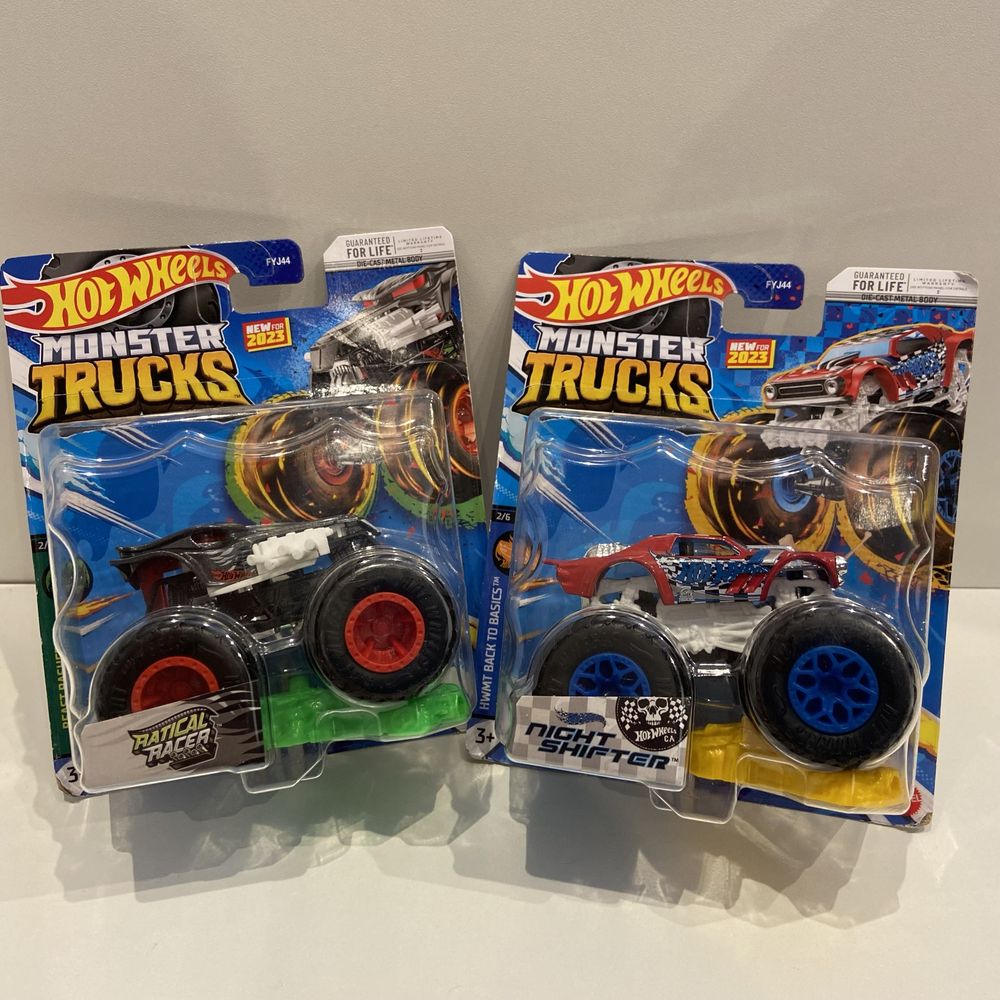 Машинки Hot Wheels monster truck