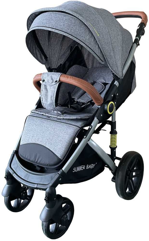Wózek spacerowy SUMMER BABY model SEMPRE + Ocieplacz + Folia