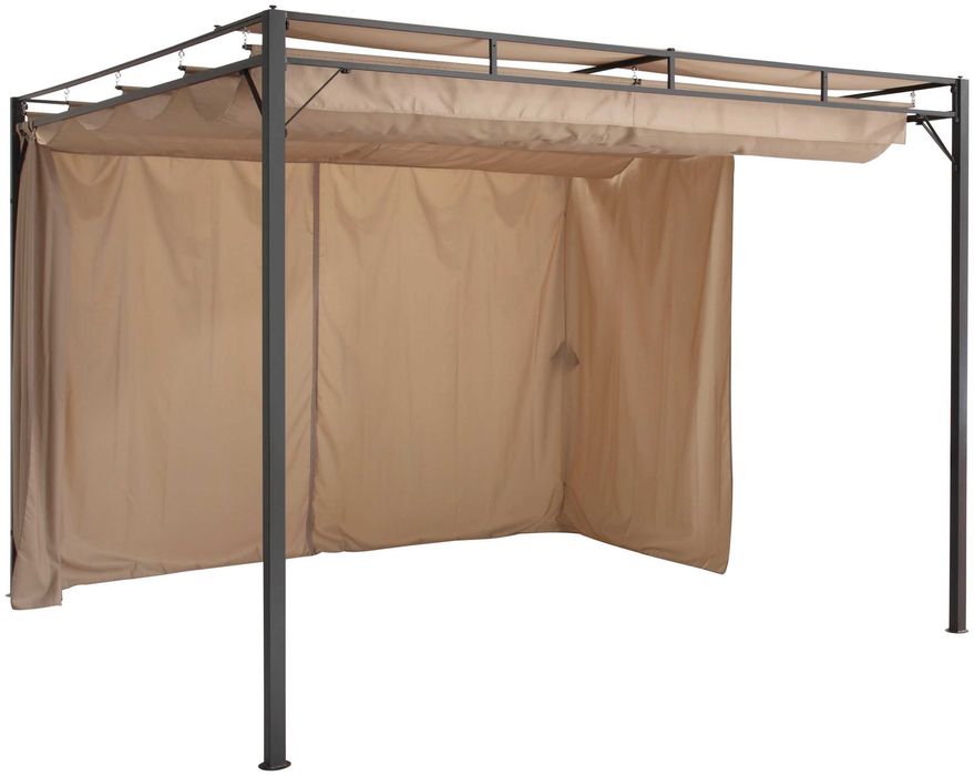 Pawilon Milos 300 x 300 cm Pergola, rozsuwana WYPRZEDAŻ