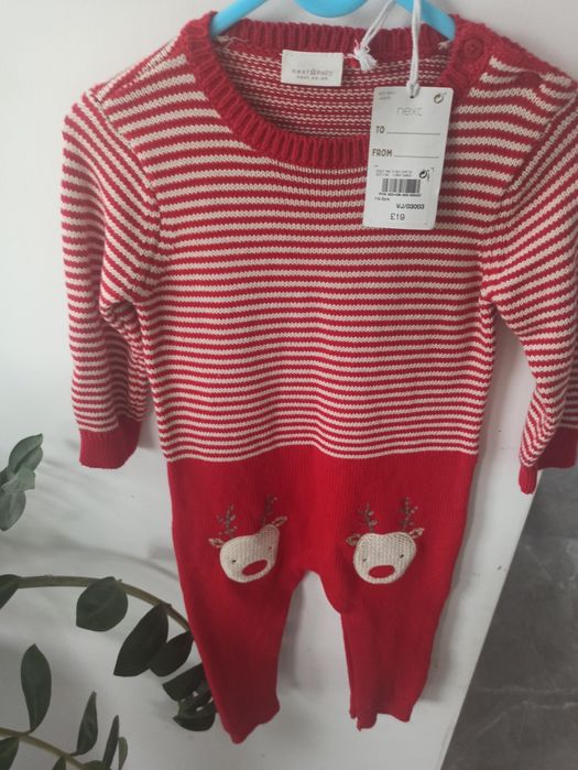 Pajacyk next 92 uniseks święta nowy prezent sesja zdjęciowa