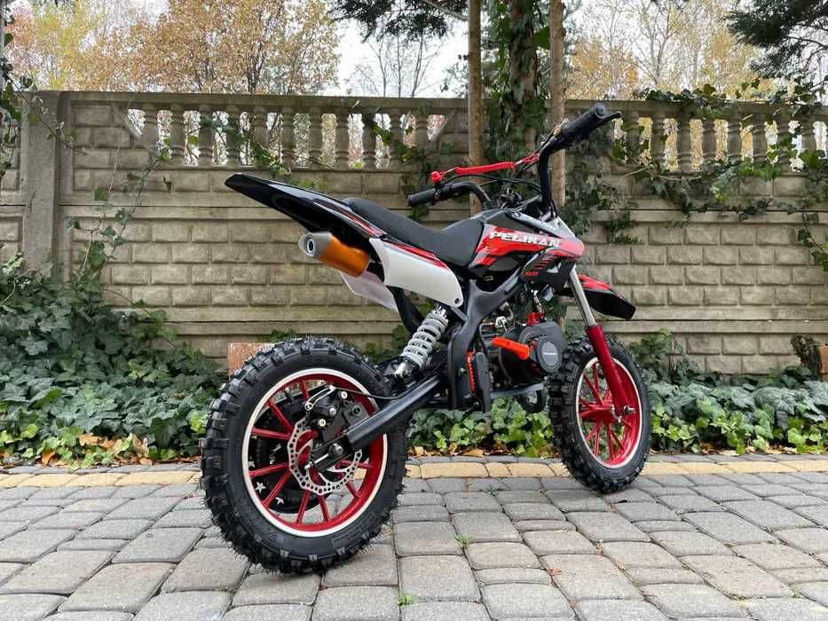 MINI CROSS SPALINOWY dla dzieci Pelikan FLASH Rozrusznik elektryczny