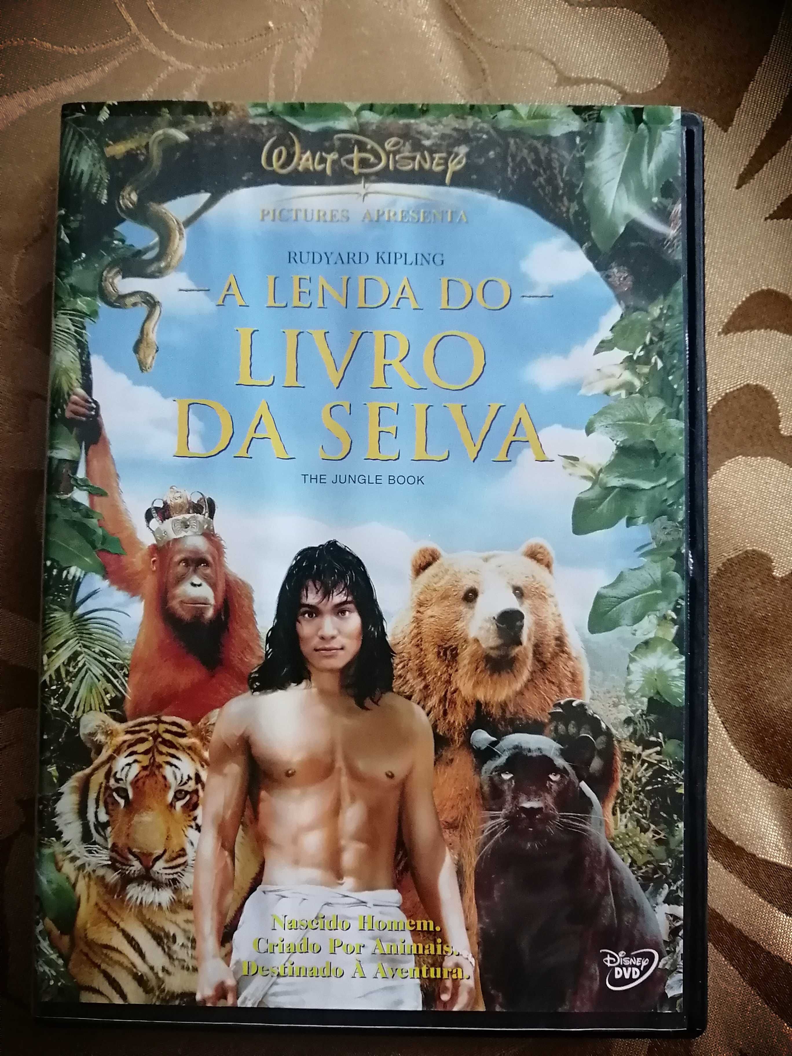 Dvd a lenda do livro da selva