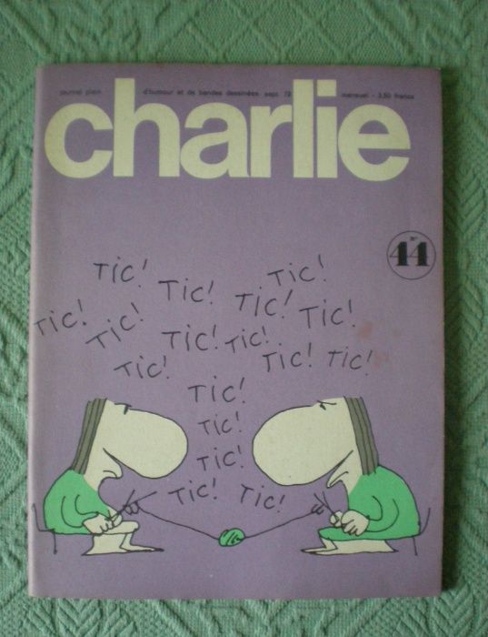 Linus - revistas em italiano + Charlie - revistas em francês - antiga