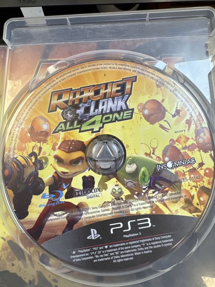 Gra ratchet clank all 4 one ps3