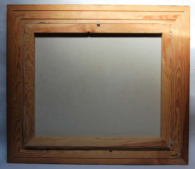 Kościół Mariacki, Kraków, obraz olejny, czarno-biały, impresjonizm