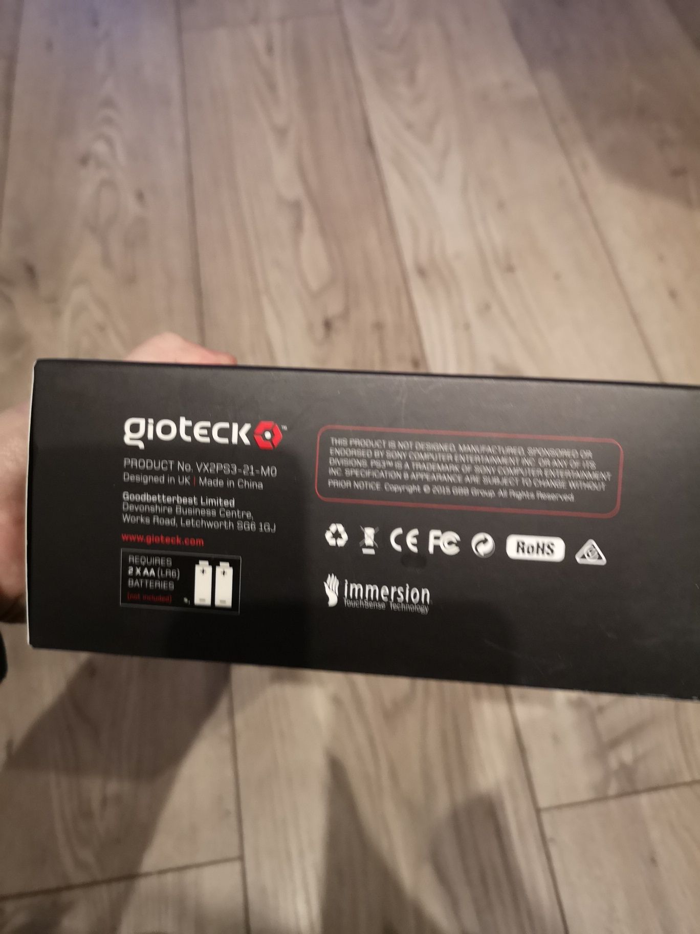 Pad gioteck vx 2 playstation 3