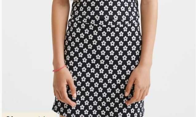 Nowa spódnica mini H&M na szczupłą dziewczynkę