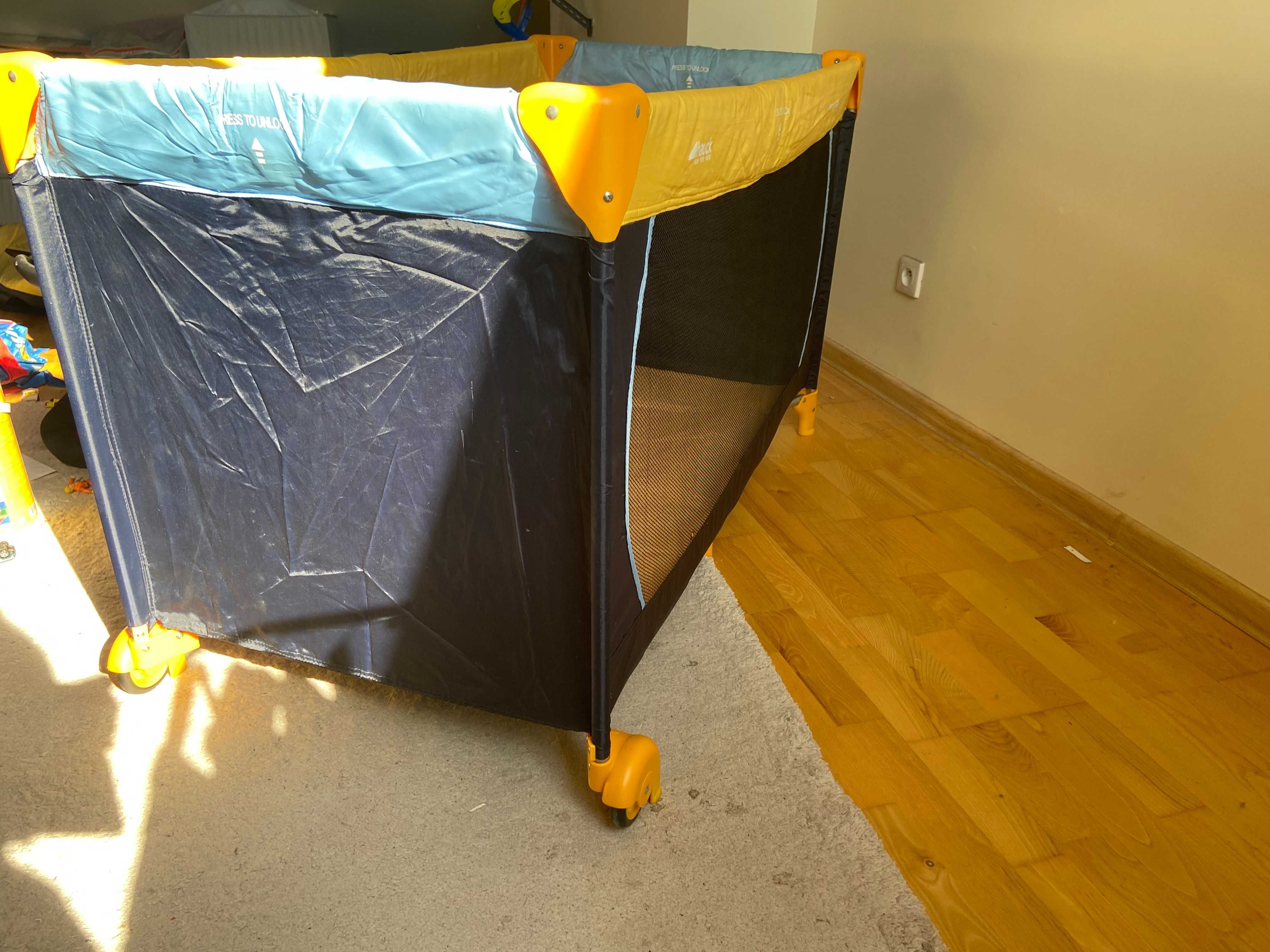 Łóżeczko Hauck Dream'n Play niebieskie