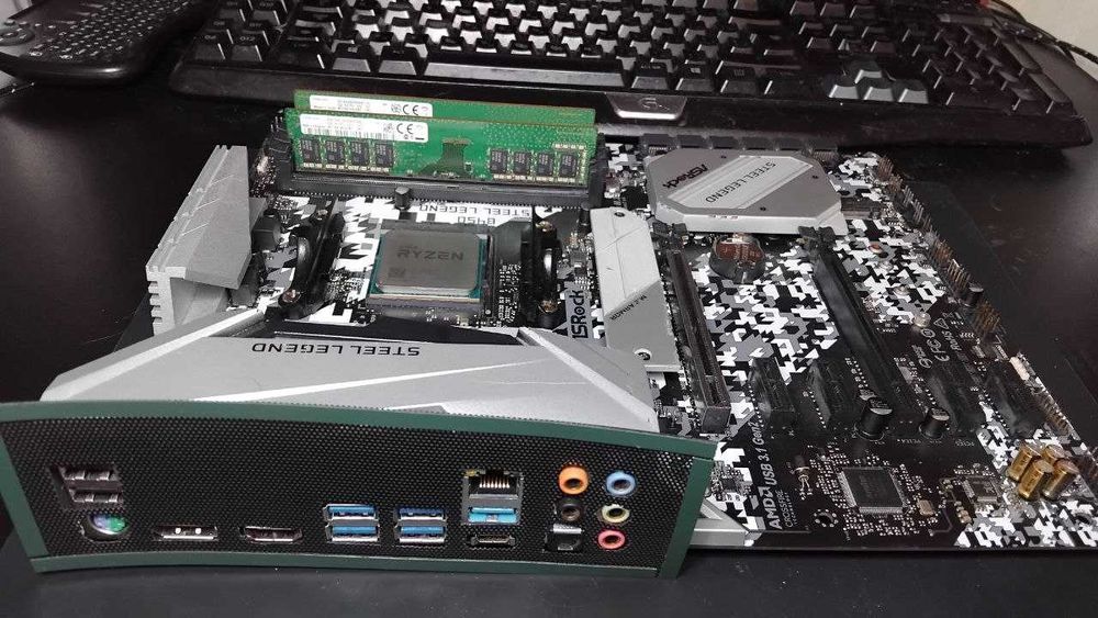 Top Комплект АМ4 Steel Legend b450+5500+16Gb