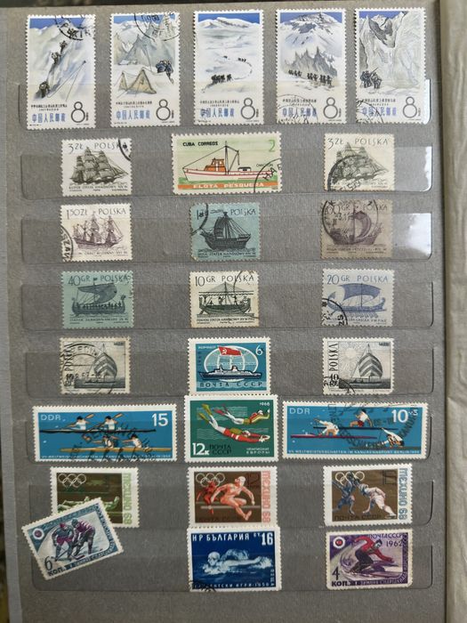 Марки поштові різної тематики