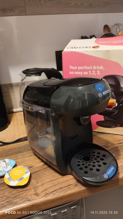 Ekspres Bosch Tassimo Happy TAS1002 – kawa i czekolada jak z kawiarni