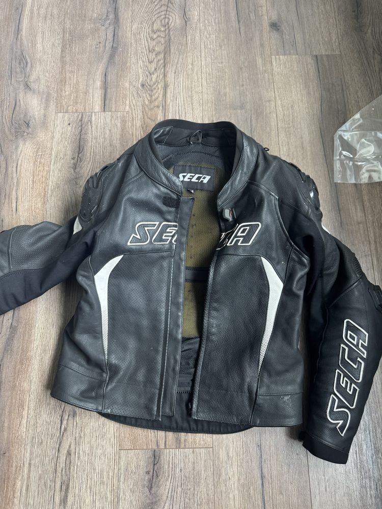 Kombinezon motocyklowy SECA skórzany