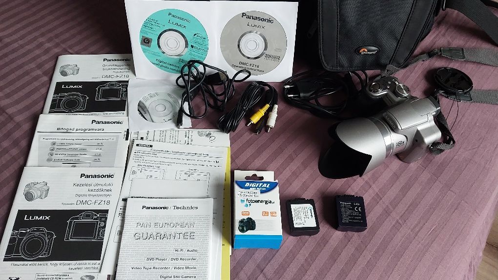 Aparat Panasonic lumix DMC-FZ 18