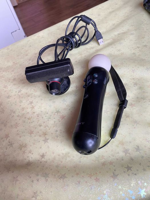 PS3 Kontroler Move + kamera ps3 + PlayStation Move Sharp Shooter (PS3)