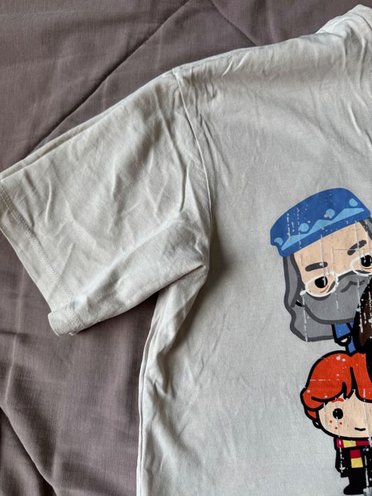 H&M beżowy T-shirt  146 / 152 Harry Potter