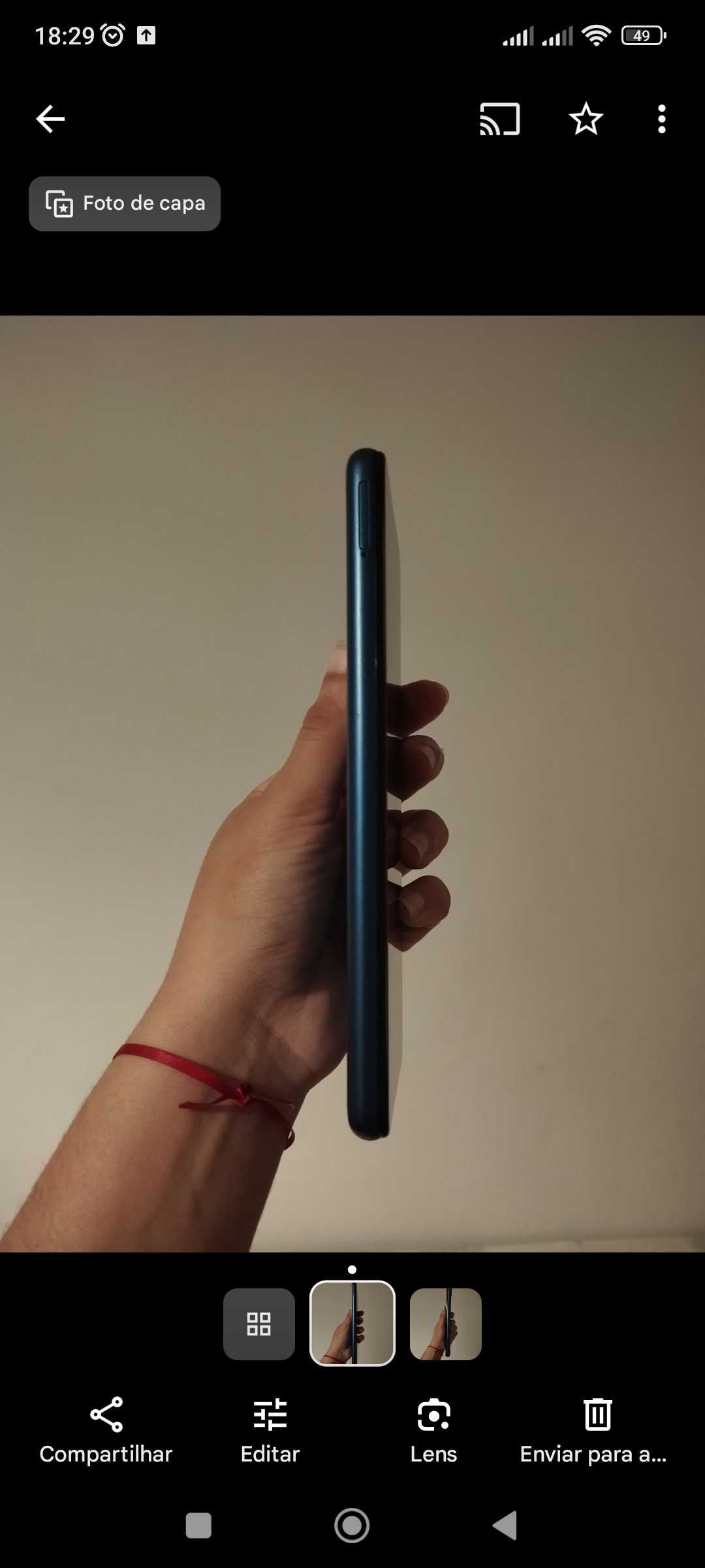 Samsung A12 formatado com fones de oferta