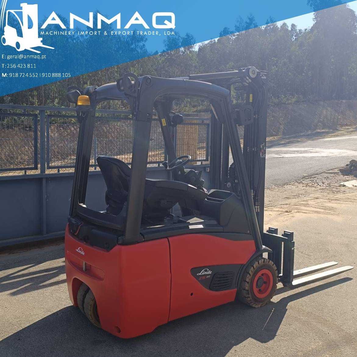 Empilhador Elétrico LINDE E16 EVO