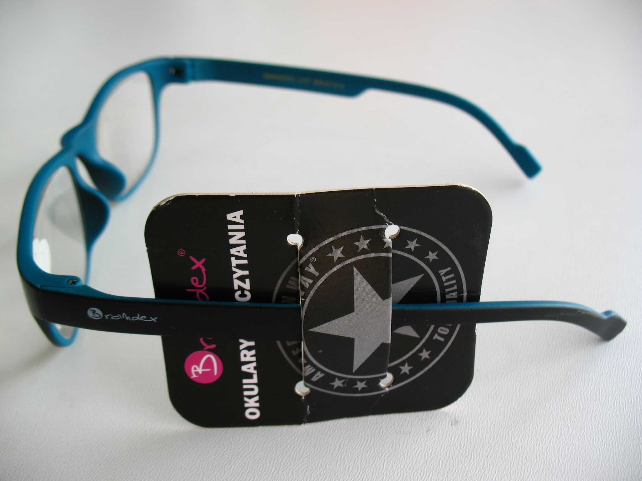 Nowe okulary do czytania, korekcyjne Brandex +3,5.
