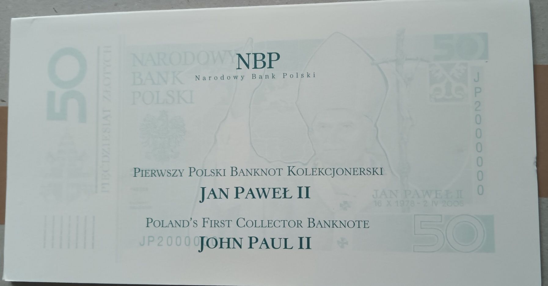 4 banknoty kolekcjonerskie Lech Kaczyński,Ochr
 Pol. Gr. Wsch.i Kopern
