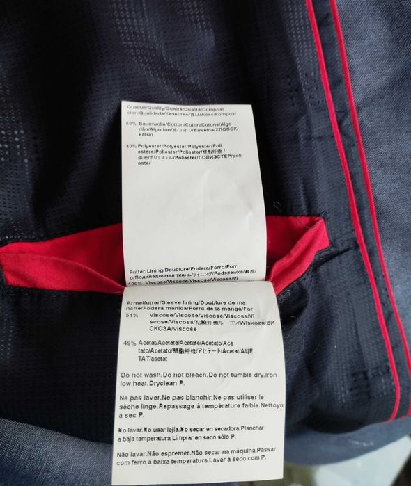 Бавовняний чоловічий піджак Hugo Boss