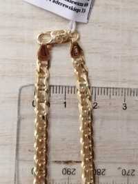 Nowy złoty łańcuch Gucci 585 14k 55cm 15.54gr OKAZJA!!