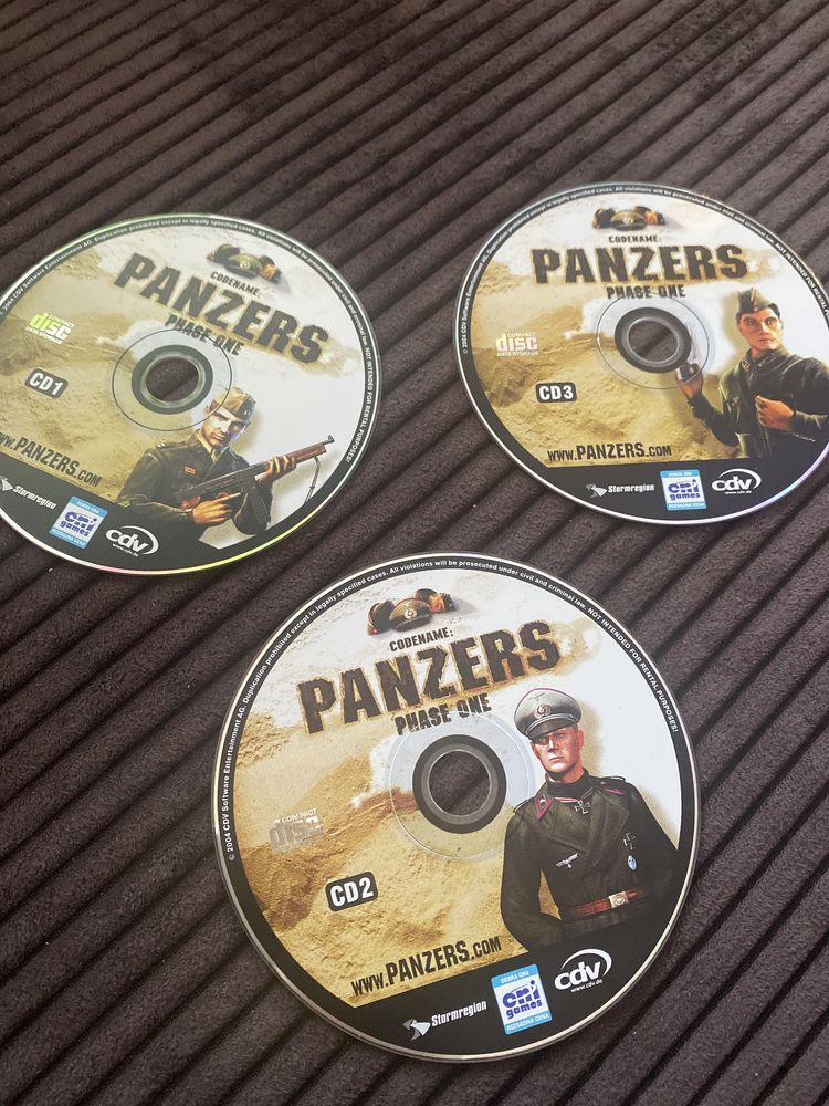 Gra Codename: Panzers Phase One na 3 plytach CD na PC PL