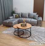 Narożnik ALASKA Kanapa Sofa  Rogówka do Salonu z Funkcją Spania+GRATIS