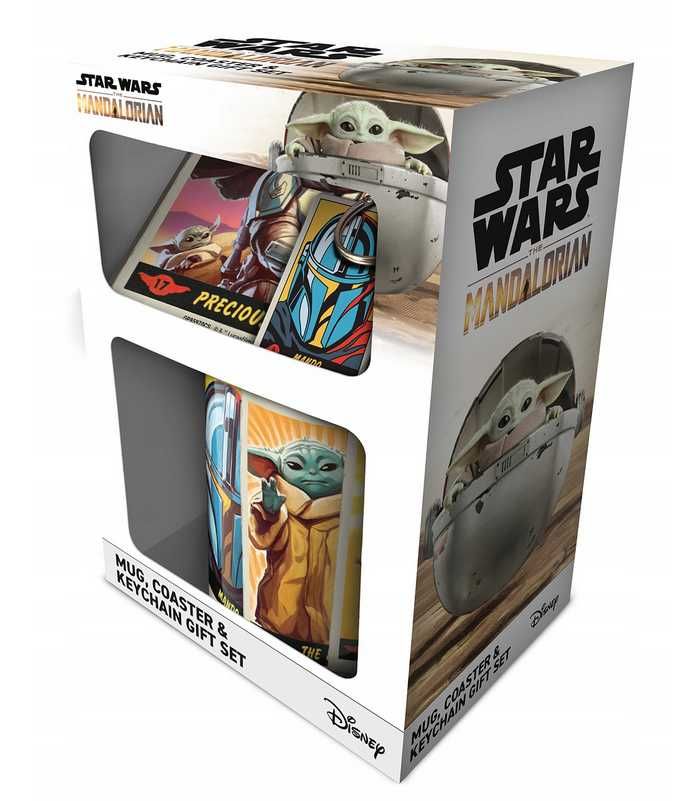 YZestaw prezentowy Star Wars kubek 315ml podkładka brelok