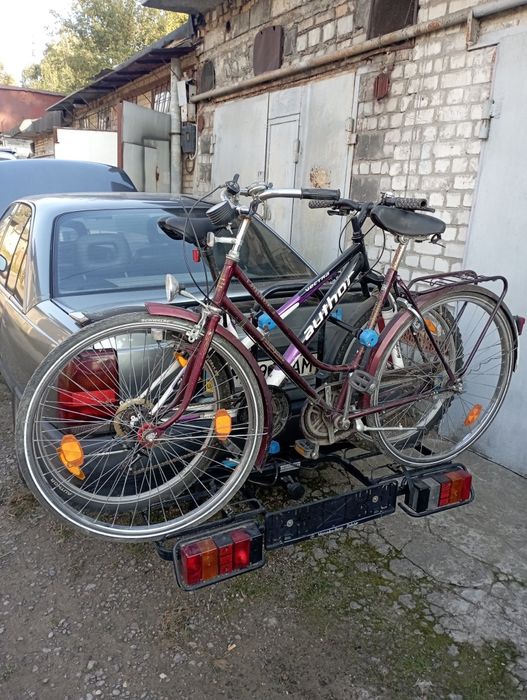 Оренда велобогажніка на фаркоп і велосипедів.